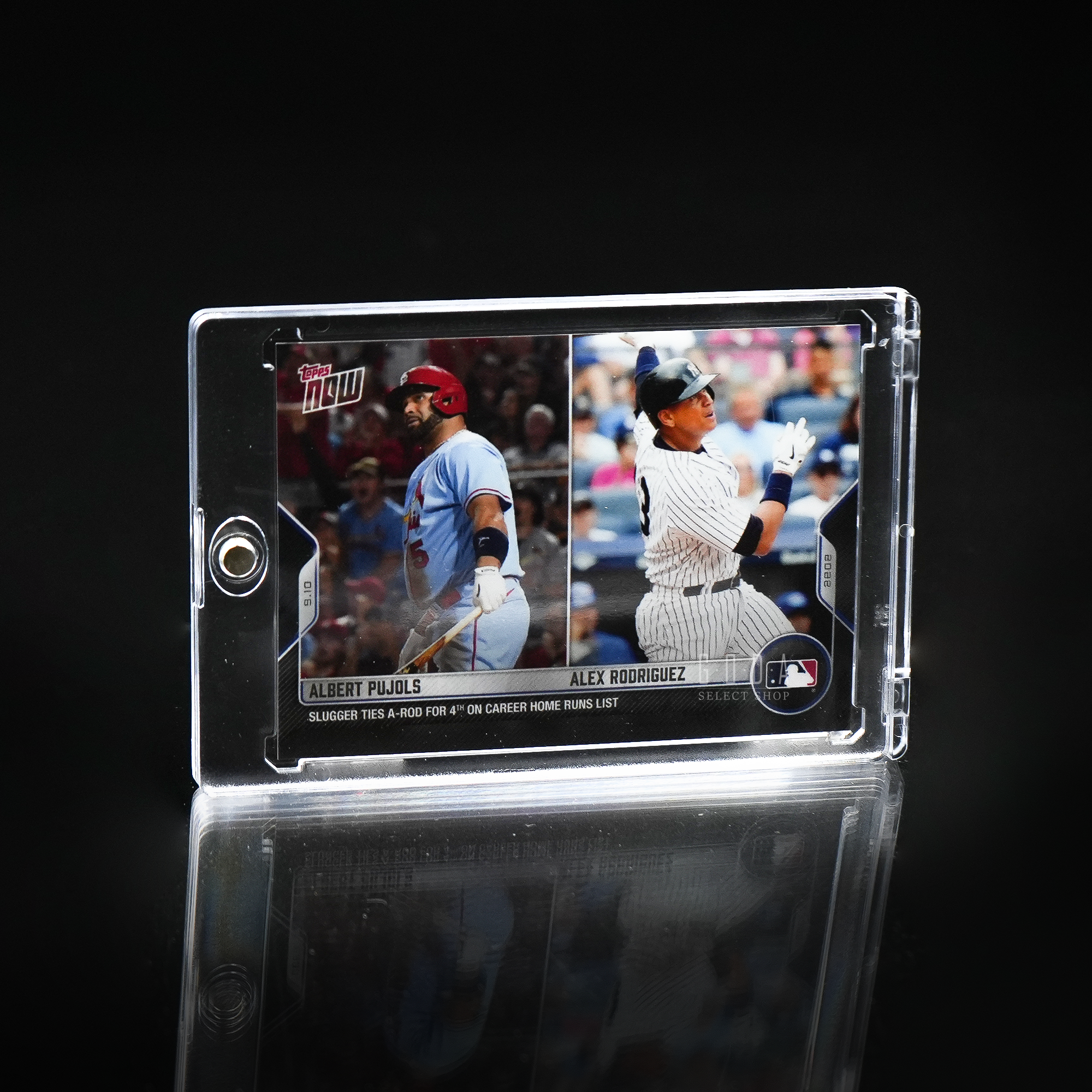 Albert Pujols/Alex Rodriguez - 2022 MLB TOPPS NOW Card #880 In Hand