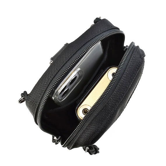 VanNuys E396 Mini Double Zipper Shoulder Bag