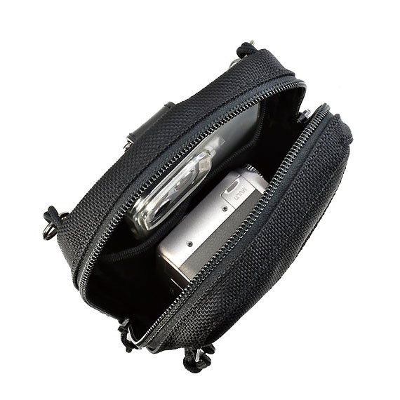 VanNuys E396 Mini Double Zipper Shoulder Bag