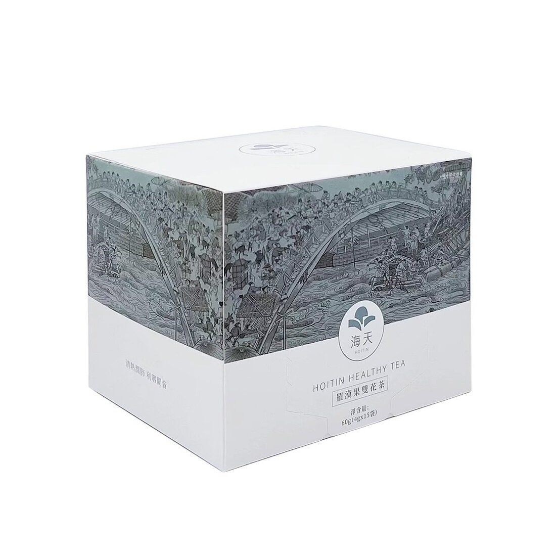 海天牌 - 健康茶包 羅漢果雙花茶 4g × 15袋裝