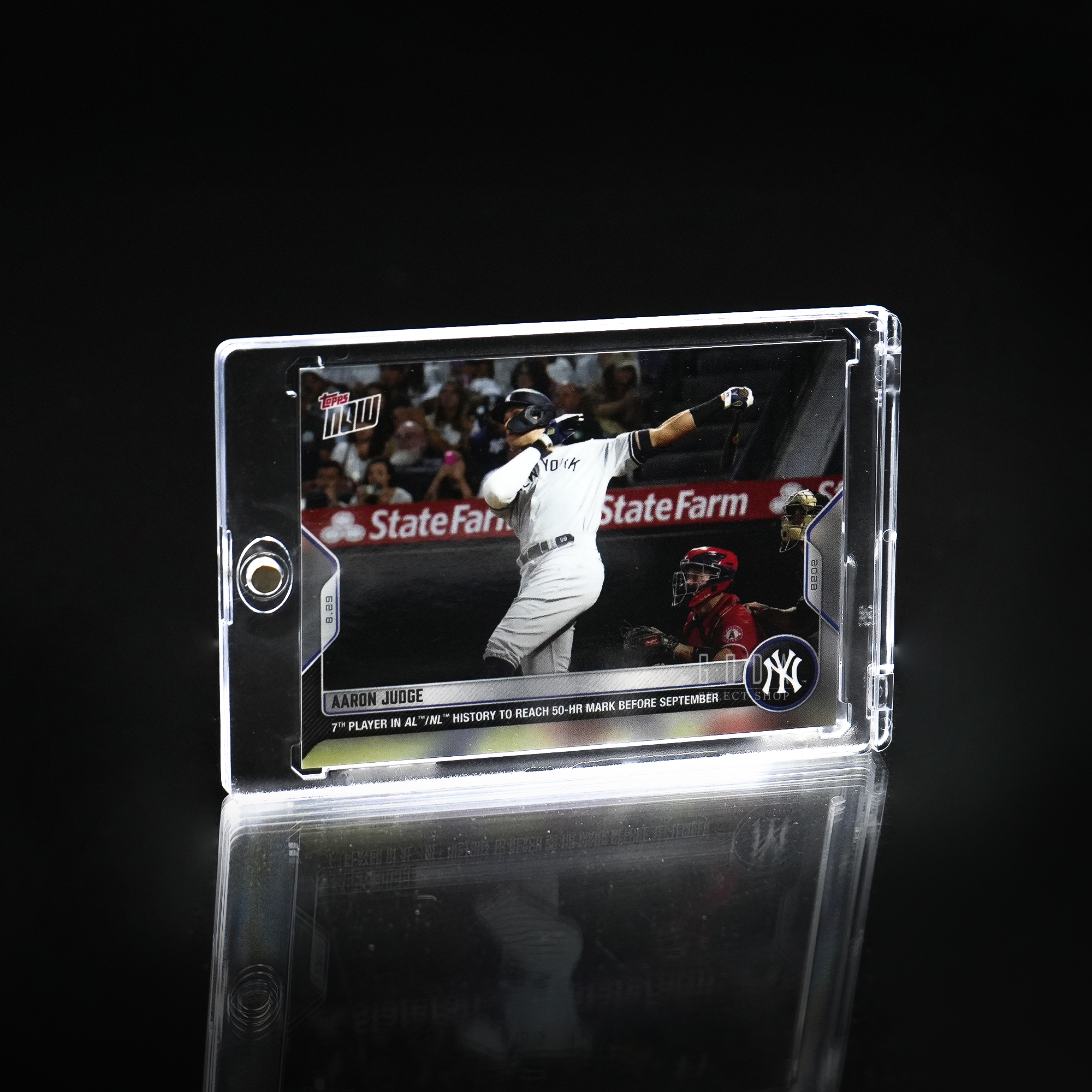 AARON JUDGE 50 HR Mark 2022 Topps Now Card #802 New York Yankees