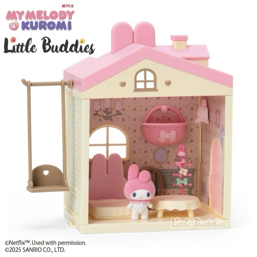 日本 Netflix x My Melody & Kuromi 動畫系列 - 公仔玩具屋