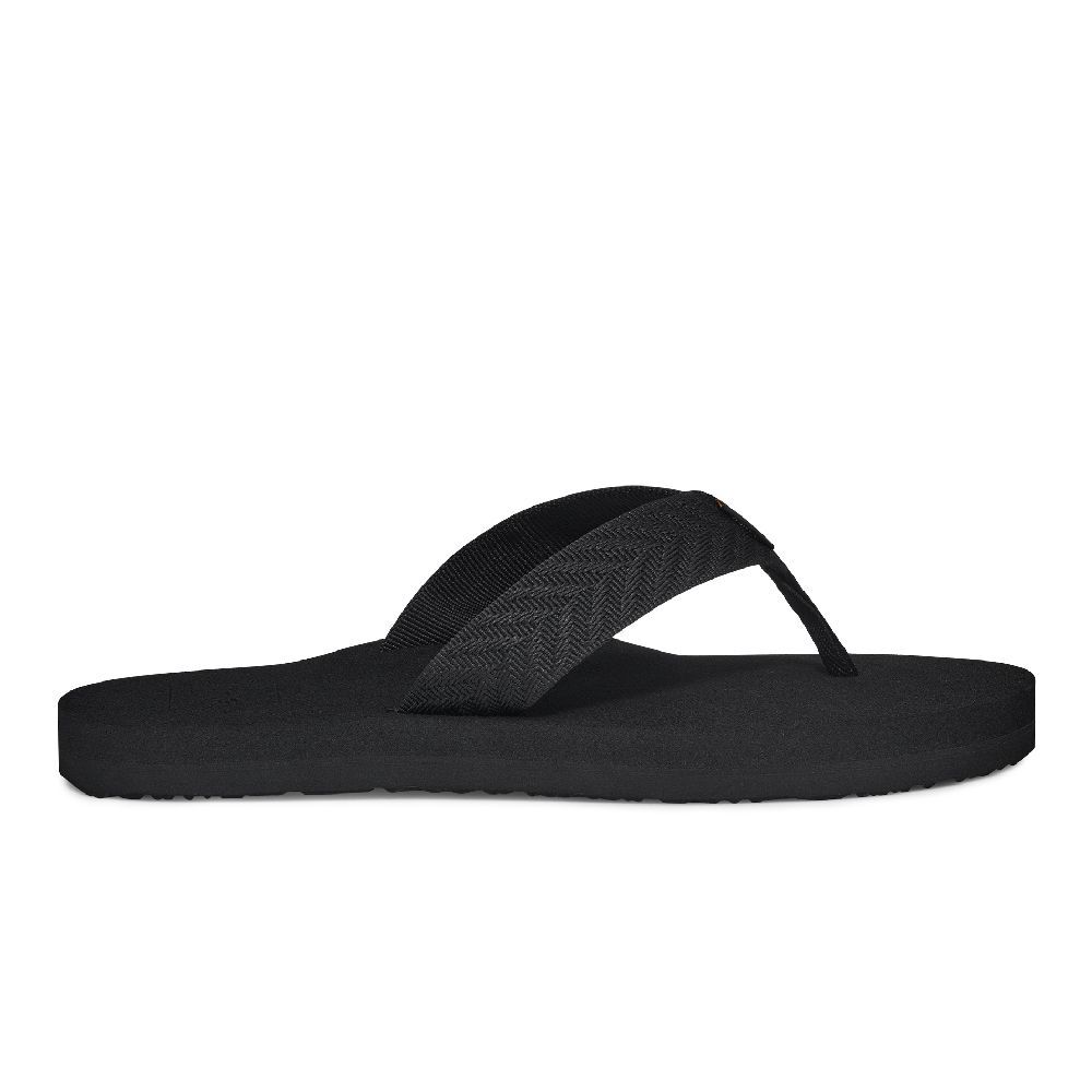 TEVA Women's Mush II 女款 織帶拖鞋 經典夾腳拖鞋 TV4198FBLC 自然黑 [HappyOutdoor]