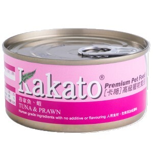 Kakato 貓犬濕糧系列．吞拿魚+蝦170g