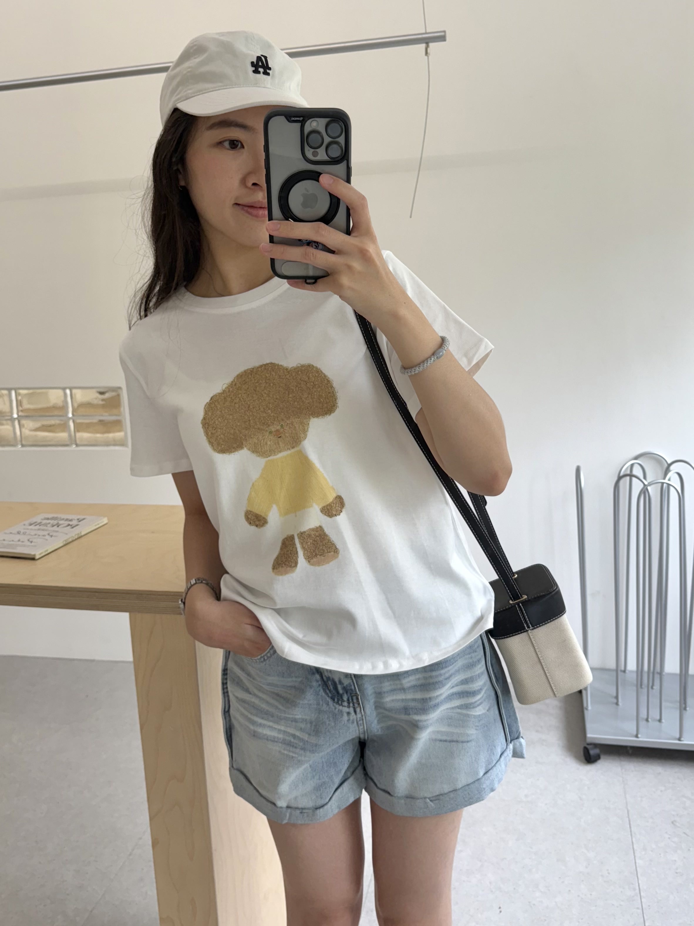 大頭QQ毛狗狗T*2色