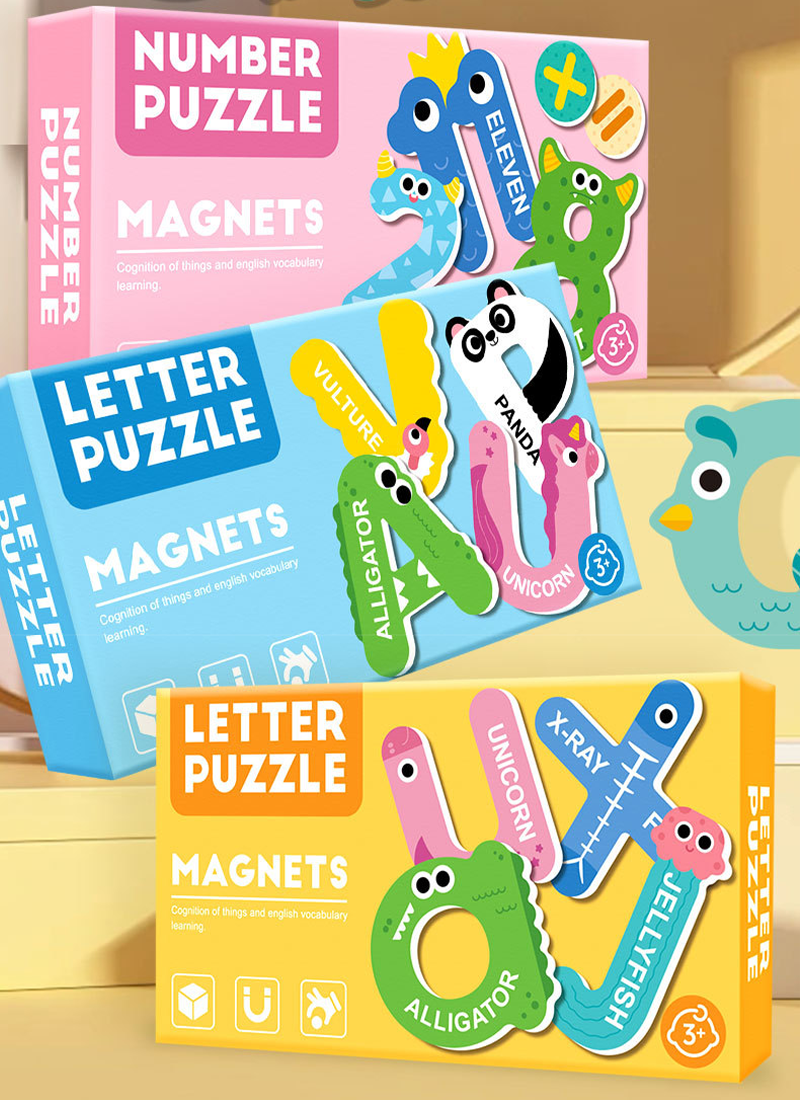 盒裝 磁力拼圖玩具 TU2089