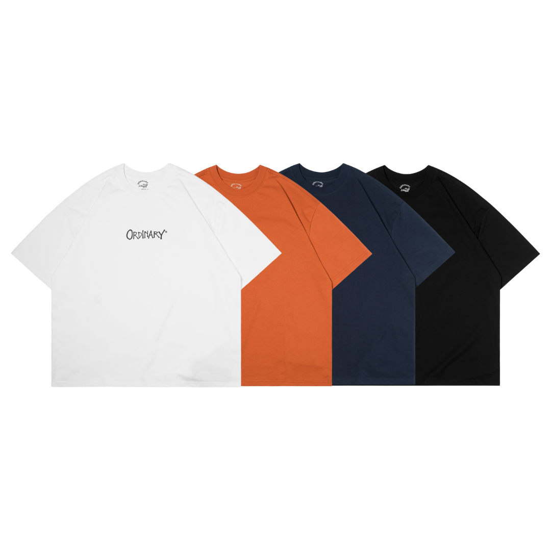 ORDINARY 小LOGO基礎短袖 4色
