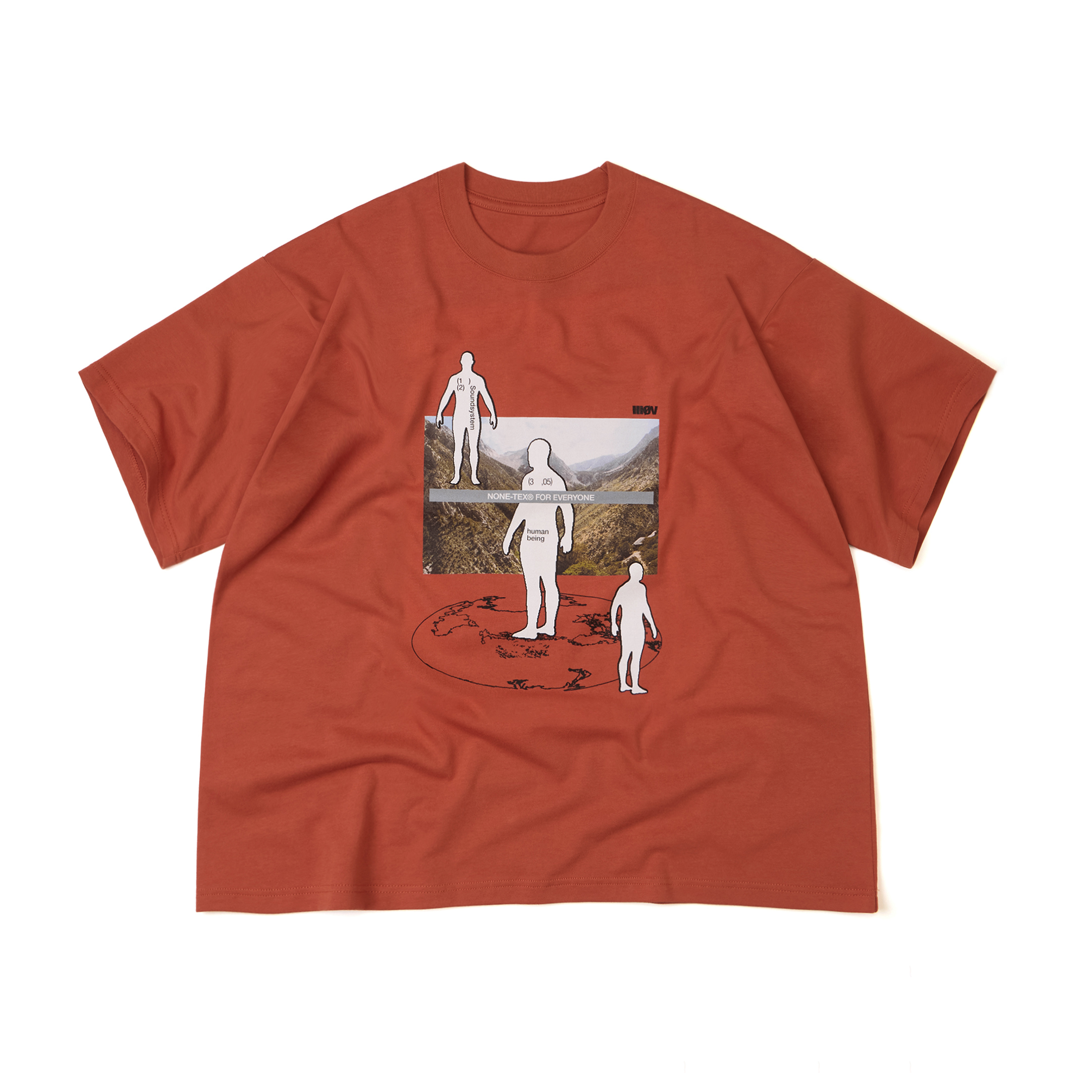 Wall of Sound - 4:56/“STARGAZR” Earth Tee - Orange