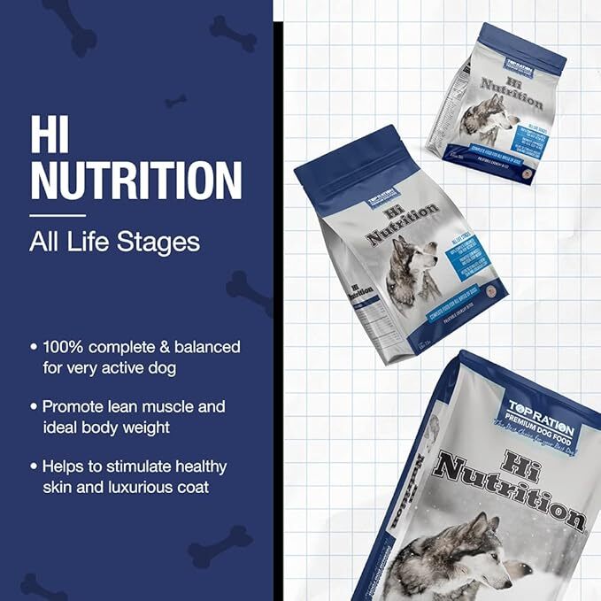 Top Ration 高蛋白( 嚴選火雞+羊肉) 全犬配方狗糧 40LB [18.14kg] (藍袋)