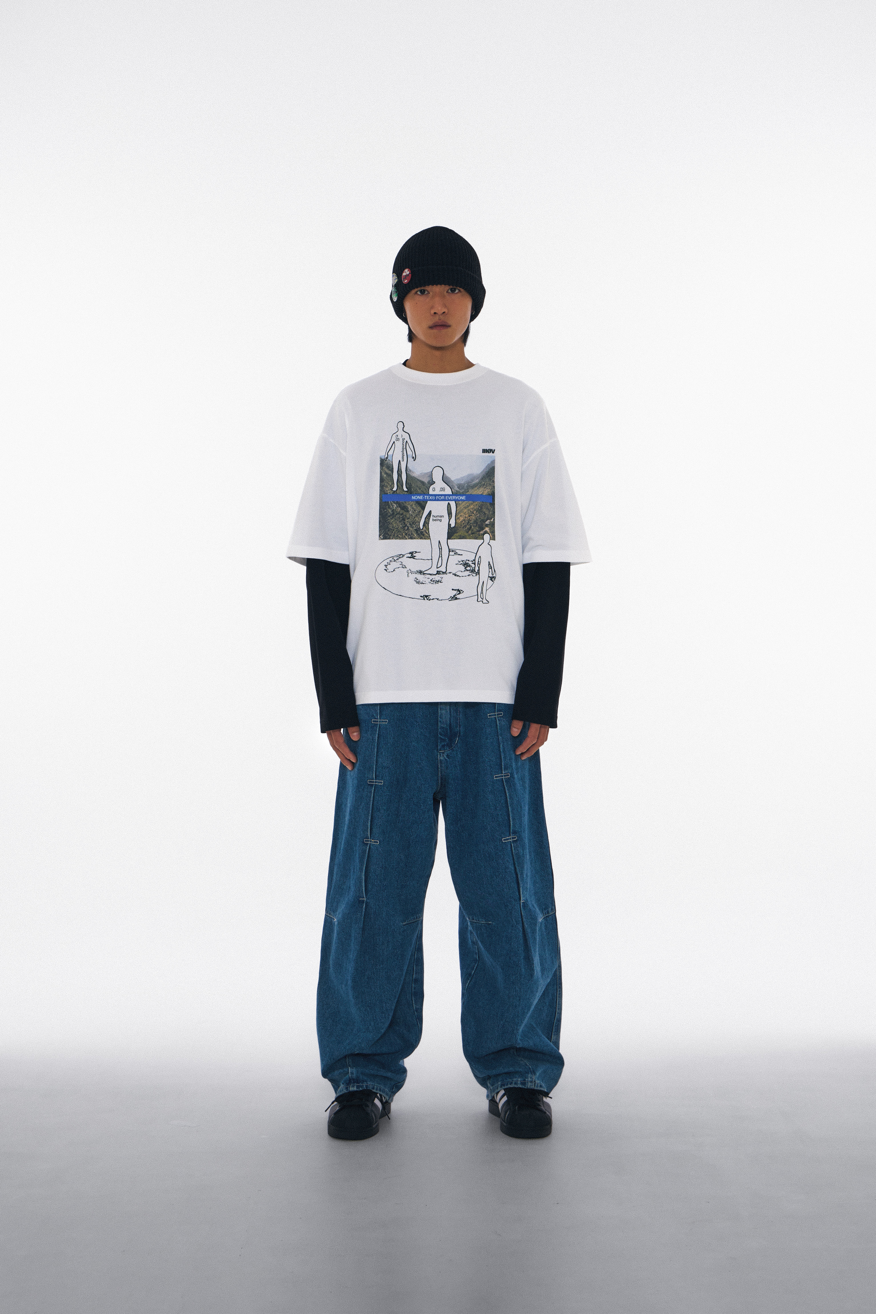 Wall of Sound - 4:56/“STARGAZR” Earth Tee - White