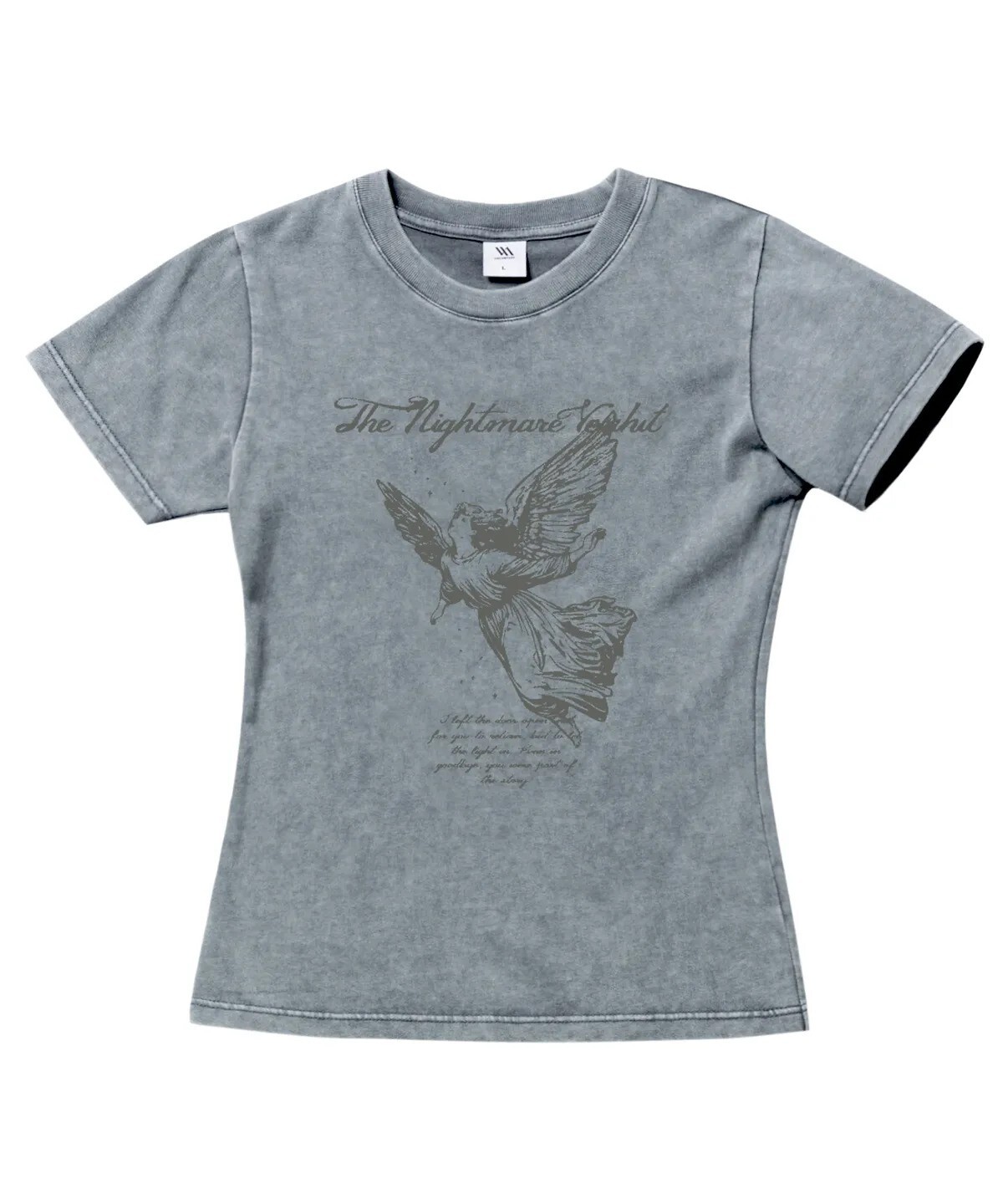 venhit - nightmare washed slimfit tshirt (2 colors)