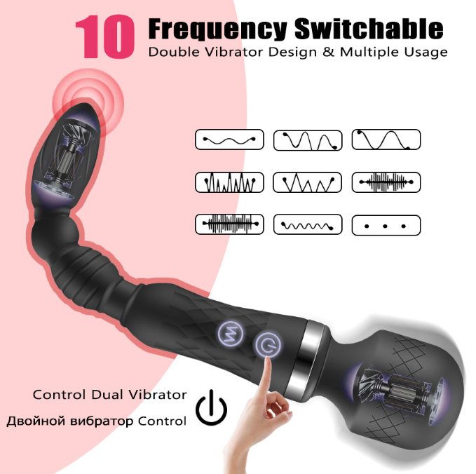 〔熱爆歐美〕PureJoy AV捧連肛塞震動器