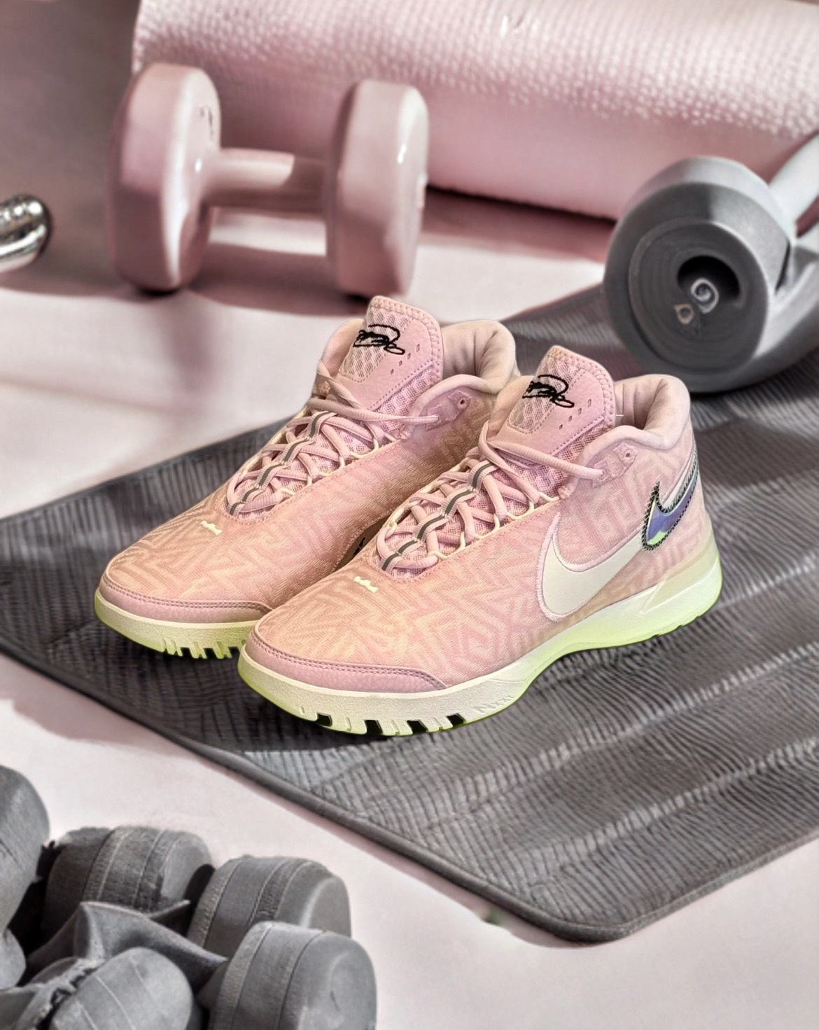 男鞋 NIKE LBJ NXXT GENISUS EP 淡粉 氣墊 實戰 籃球鞋【HF0711-602】LBJ