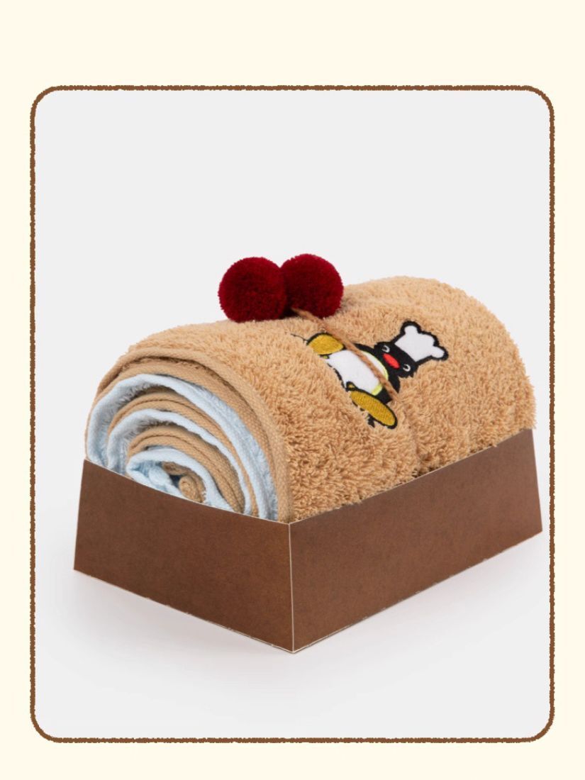 【 預購 】tbh野獸派 家居pingu 瑞士捲洗臉巾