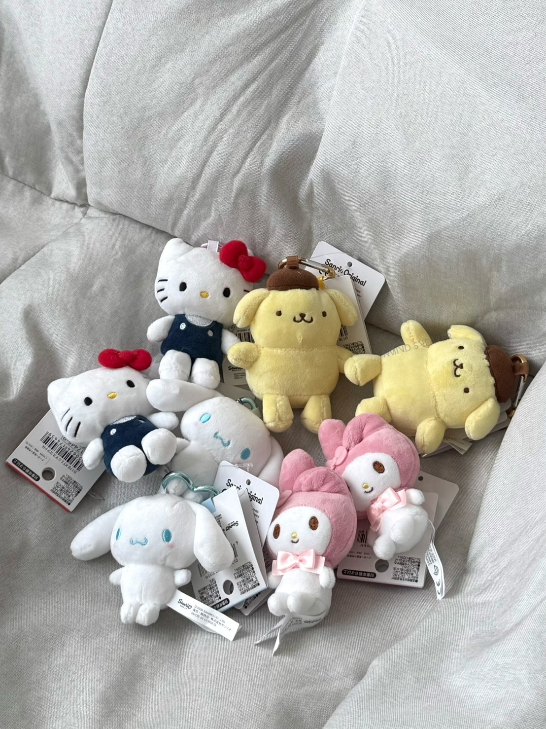 <快速出貨> Sanrio 三麗鷗 愛心扣 吊飾