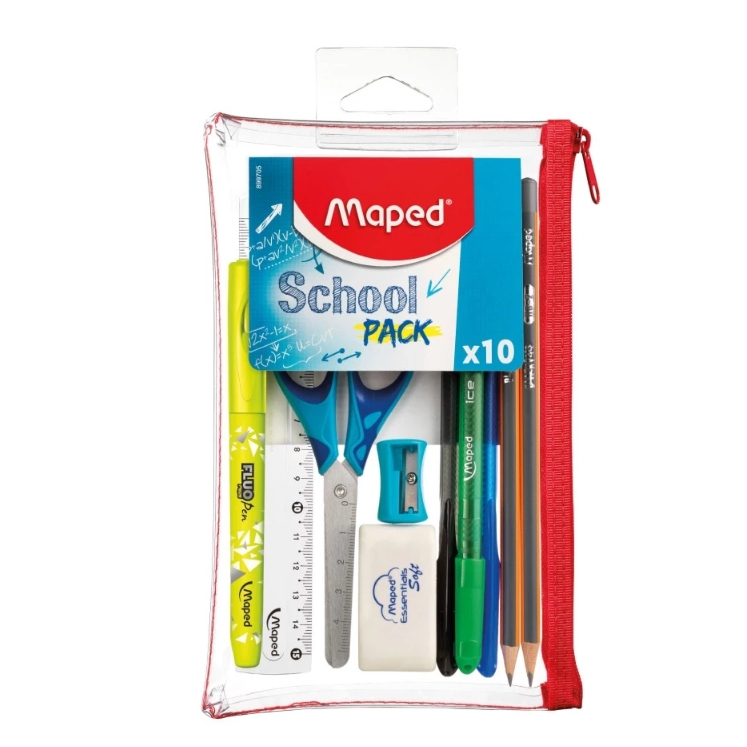 【樂森藥局】Maped 小學生開學必備文具 10件組