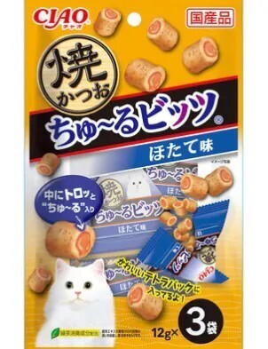CIAO 流心粒粒．扇貝味14g x 3小袋