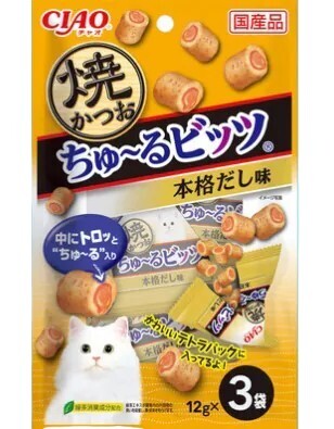 CIAO 流心粒粒．正宗高湯味14g x 3小袋