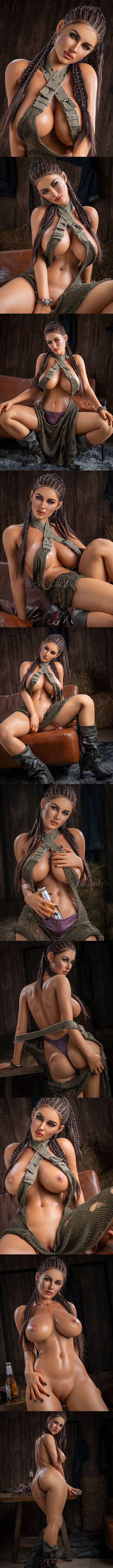 REAL LADY 159cm R1 Adela 深膚 超寫實矽膠娃娃 high class silicone sex doll