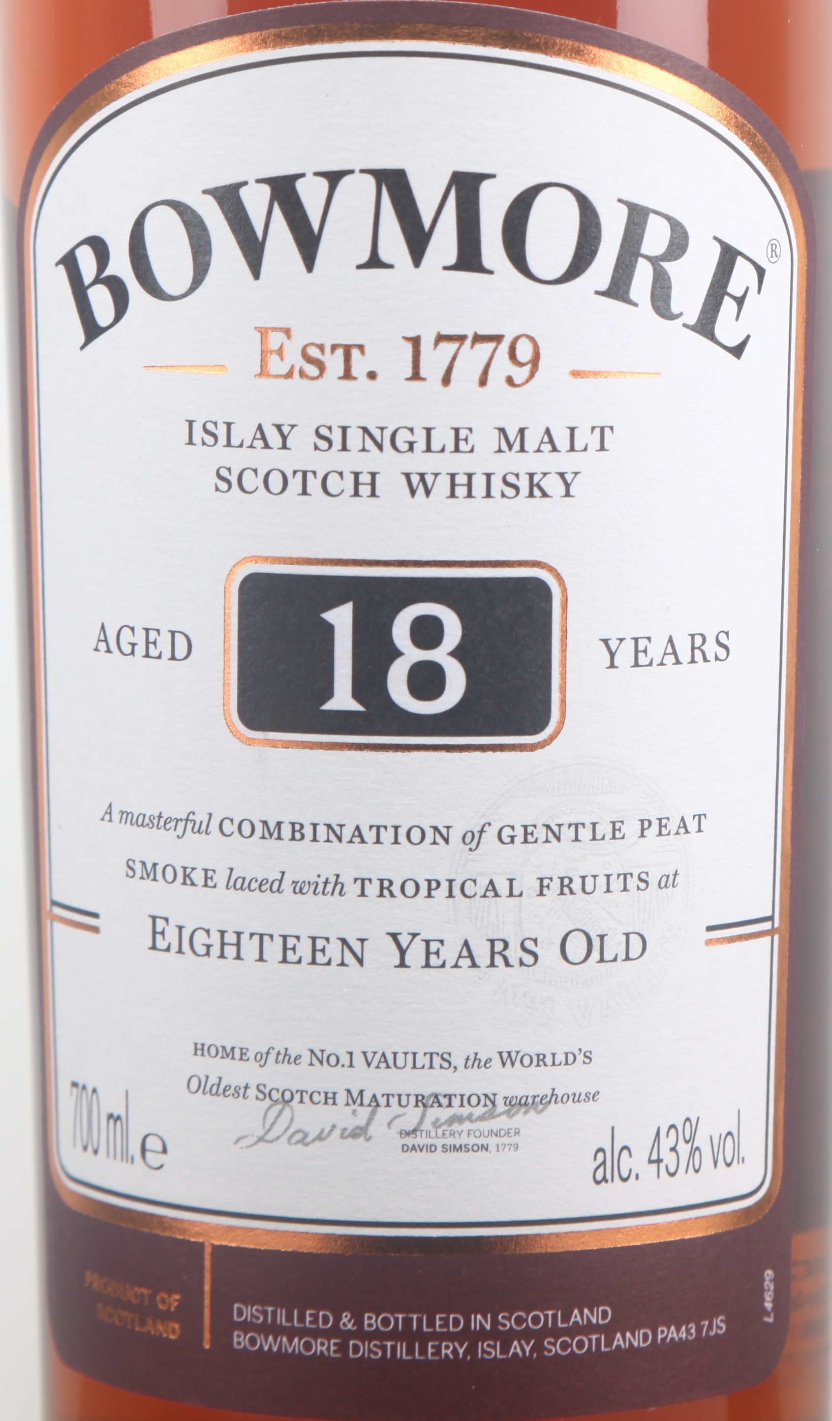 Bowmore 18YO 43%