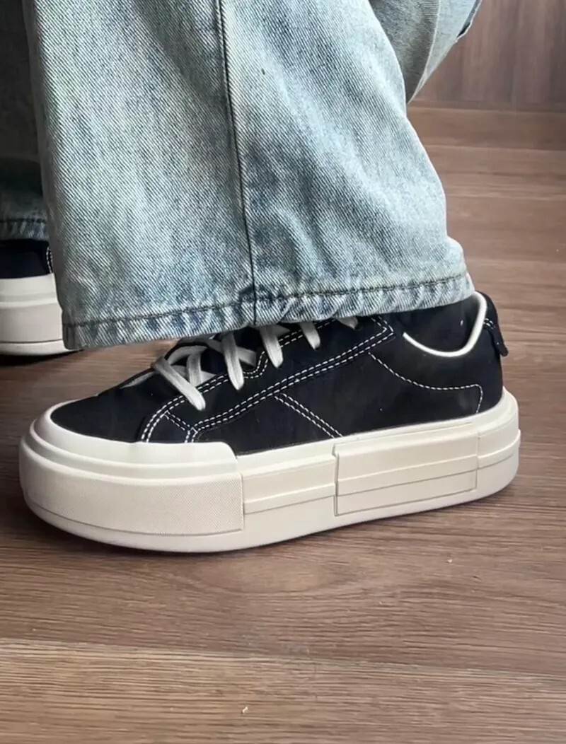 KTQ STORE ‧ CONVERSE ALL STAR CRUISE UU鞋  厚底  黑色A08789C 白色A08788C