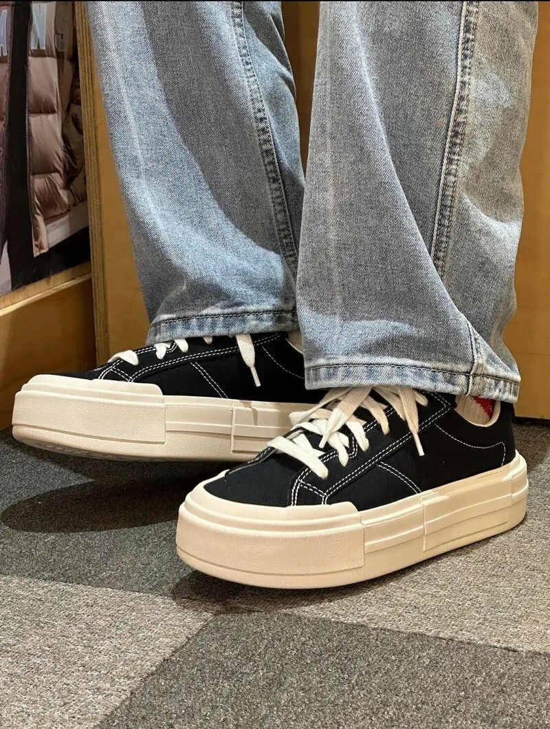 KTQ STORE ‧ CONVERSE ALL STAR CRUISE UU鞋  厚底  黑色A08789C 白色A08788C