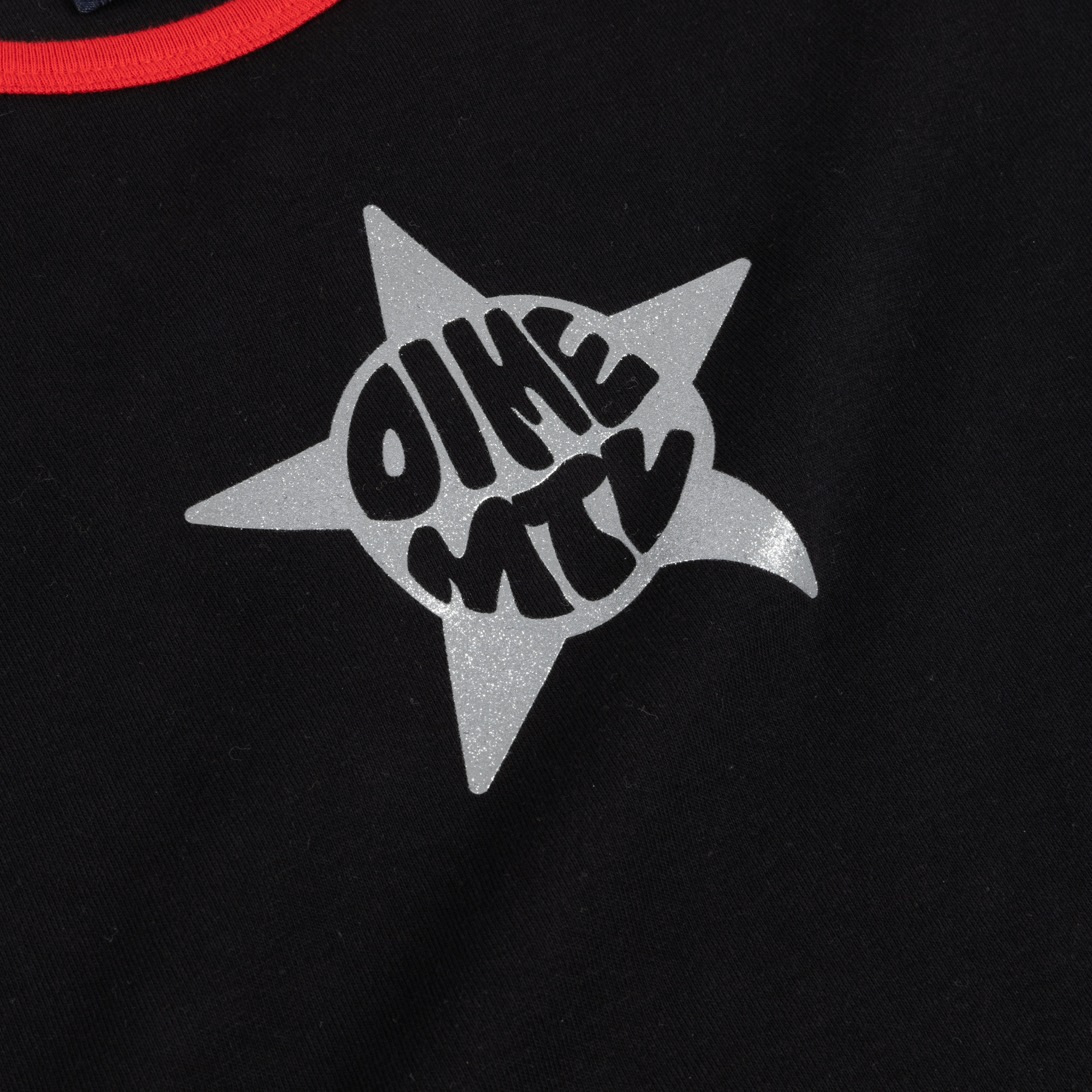 DIME｜Star Baby Tee "Black"