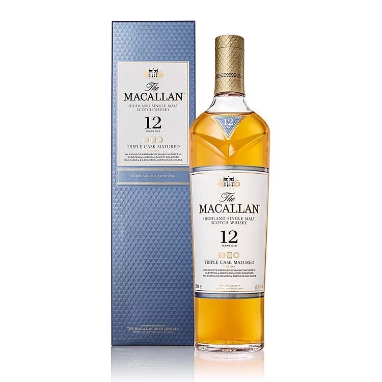 The Macallan Triple Cask Matured 12 Year Old (ABV40.0)(1 BT70)