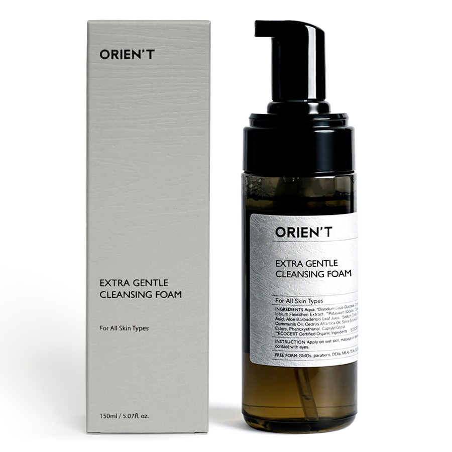 ORIEN'T - 舒敏保濕 洗顏慕斯（敏感肌洗面泡沫慕絲）