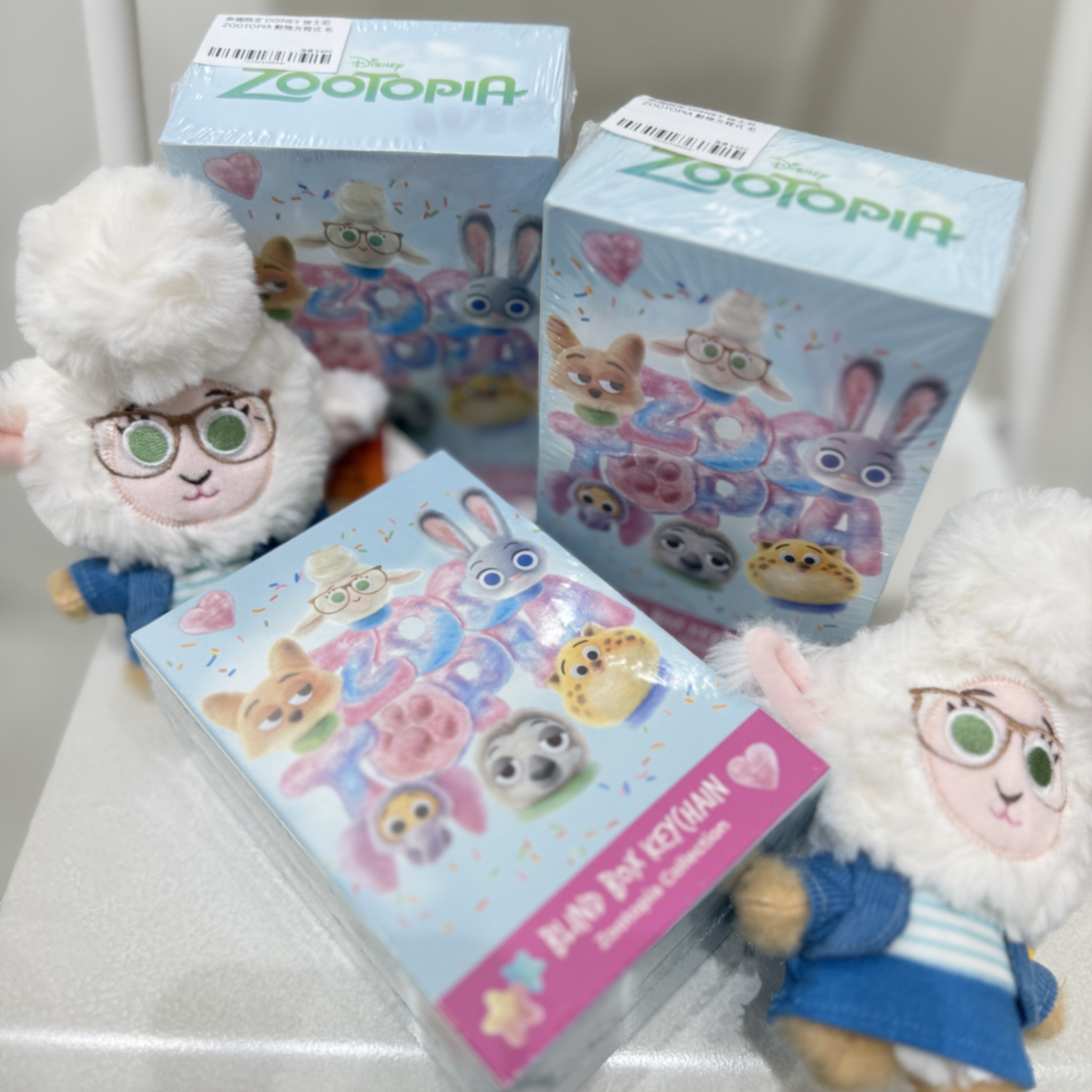 泰國限定 DISNEY 迪士尼 ZOOTOPIA 動物方程式 毛絨吊飾 盲盒 代購