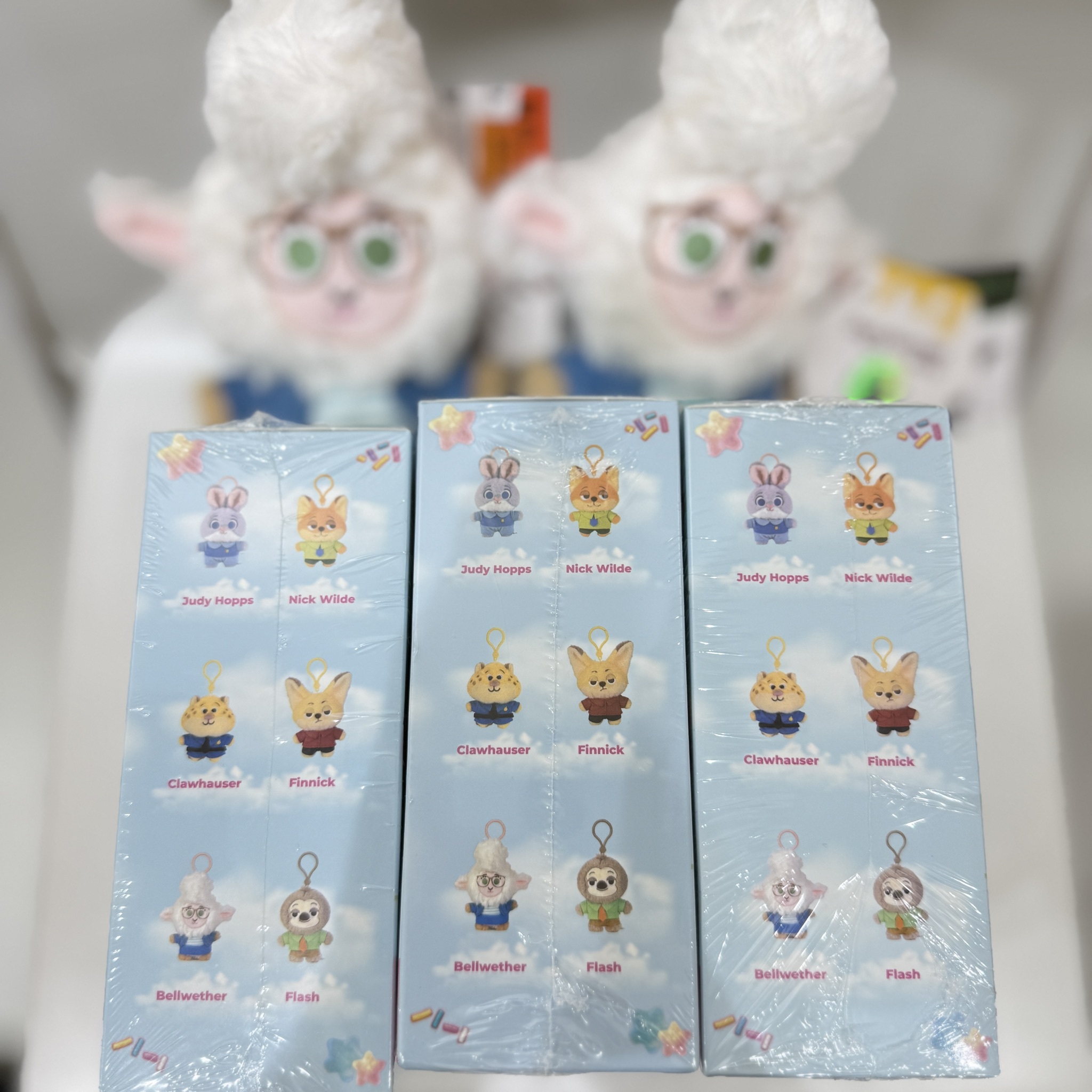 泰國限定 DISNEY 迪士尼 ZOOTOPIA 動物方程式 毛絨吊飾 盲盒 代購