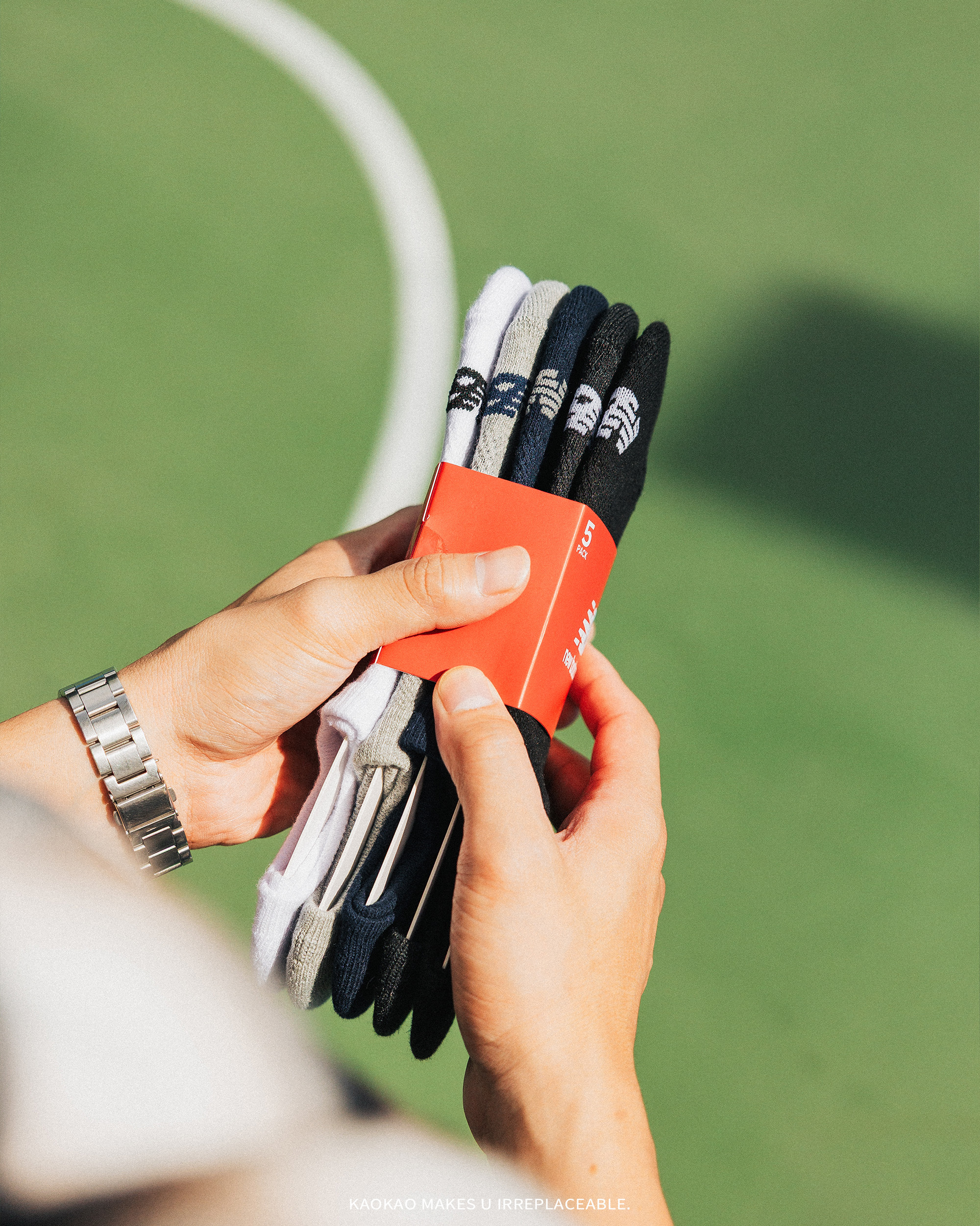 New Balance 短襪 五色一組 黑藍白灰淺藍 踝襪 船型襪 587327