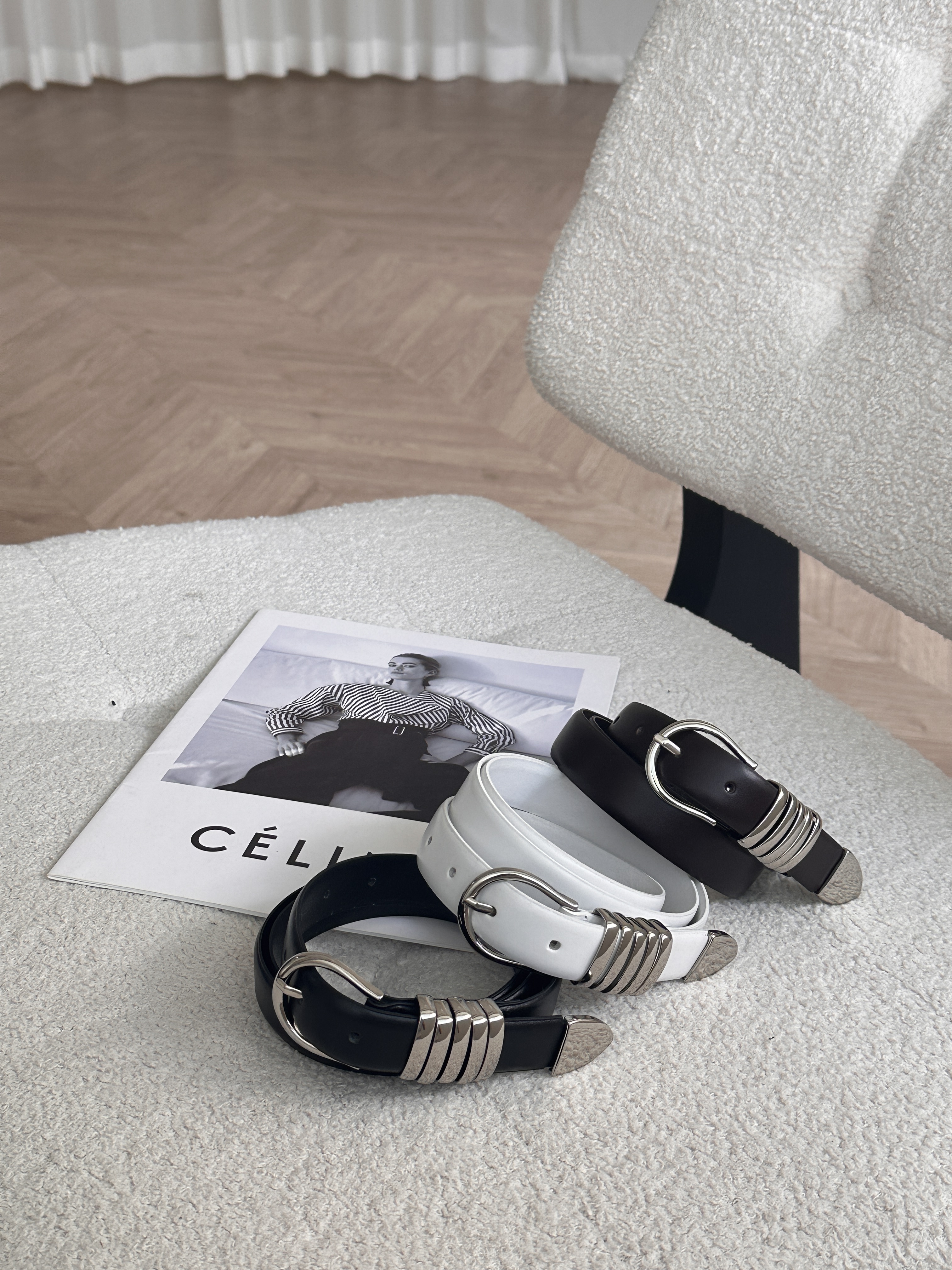 真皮釦環皮帶(現貨)