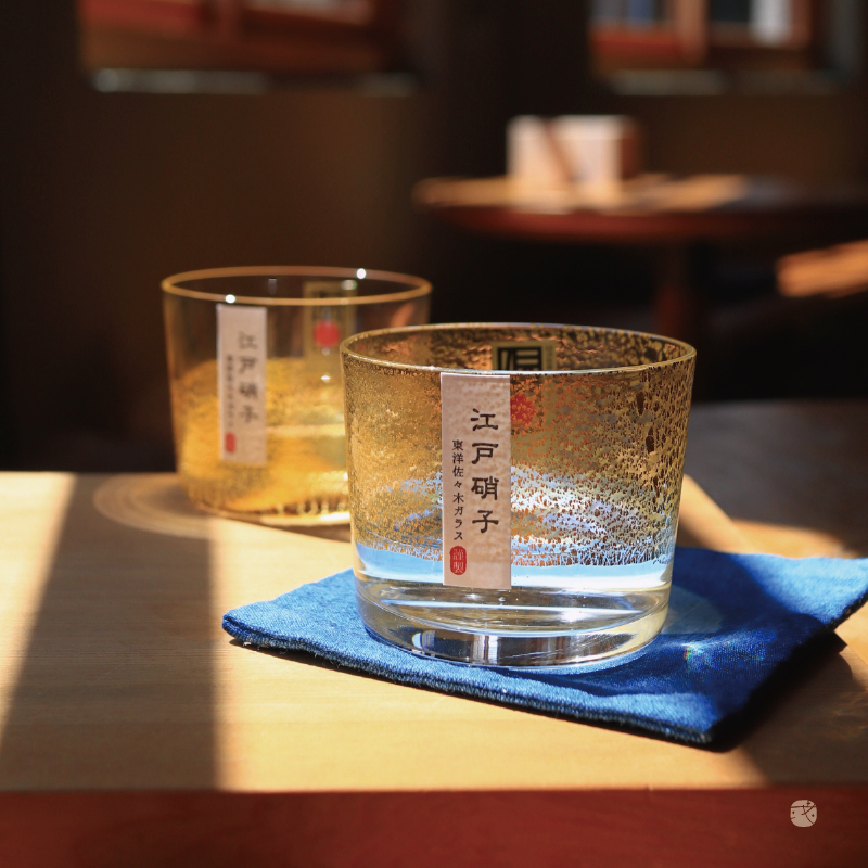 日本《東洋佐佐木》戶金玻璃冷酒杯組（二入）｜或者生活ORlifestyles