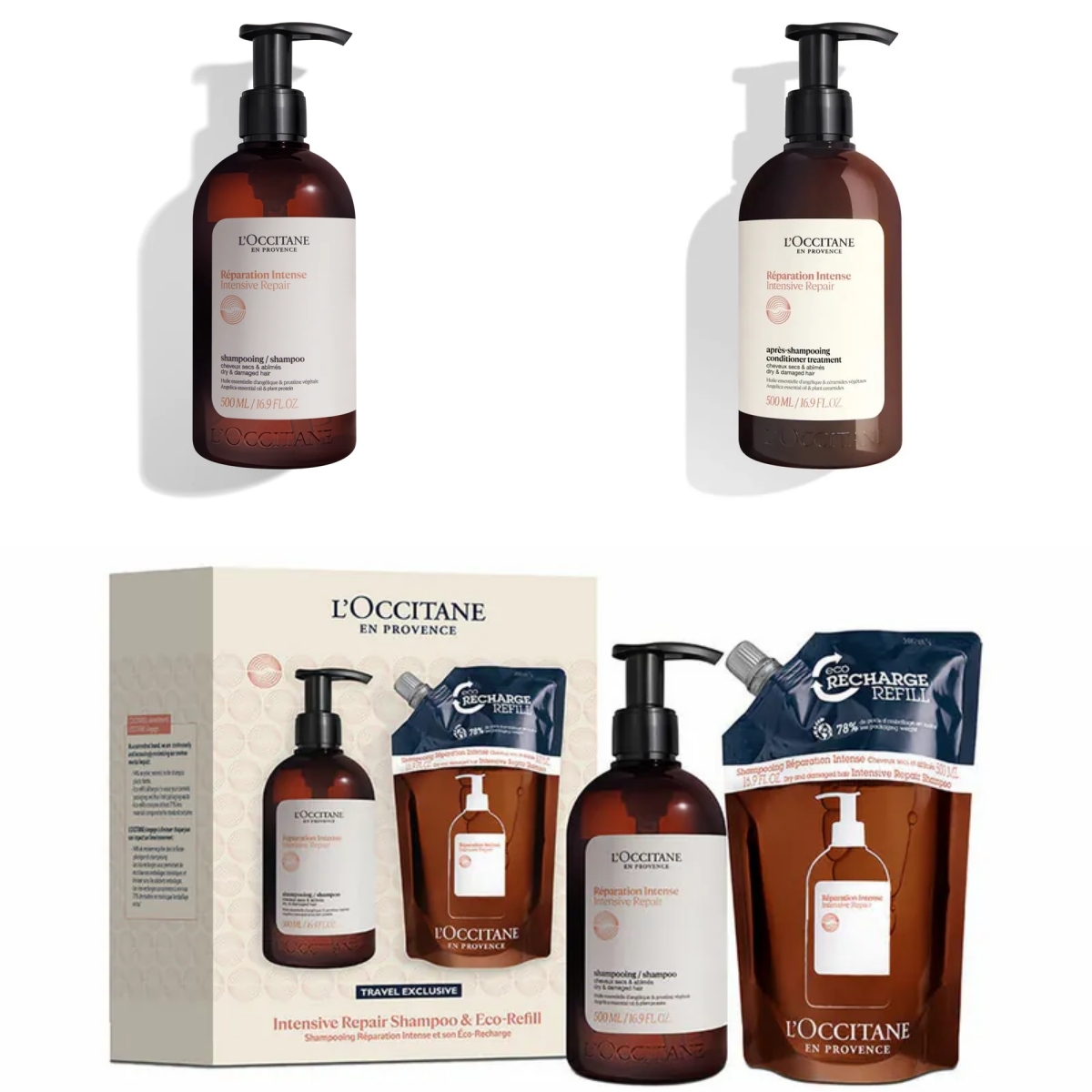 L'Occitane 歐舒丹 草本療法修護洗髮露/護髮素