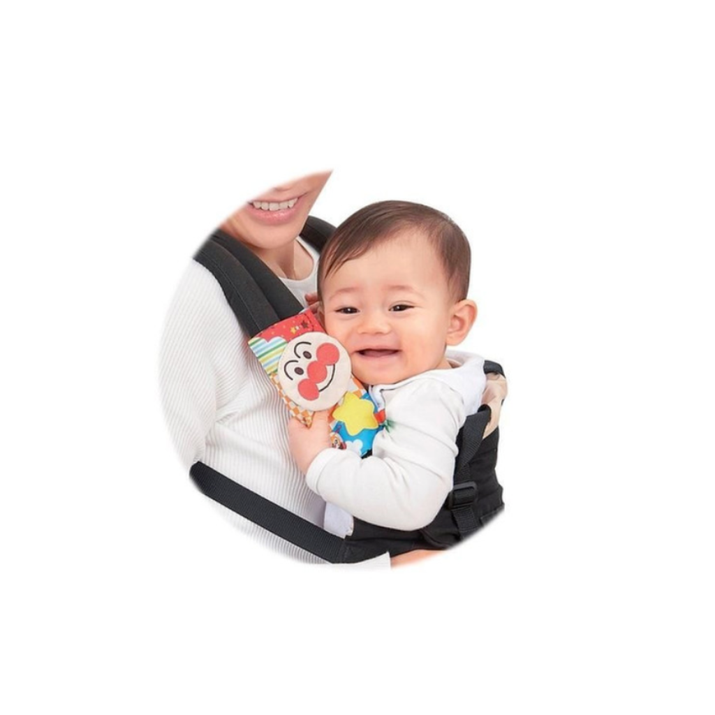 Bandai BabyLabo Anpanman Teething Towel - Fun Toy for Brain Development