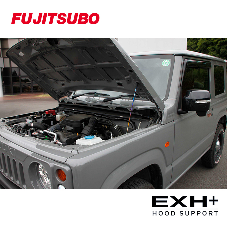 FUJITSUBO 藤壺 EXH+ 鈦金屬引擎蓋頂桿 SUZUKI JIMNY 2019-
