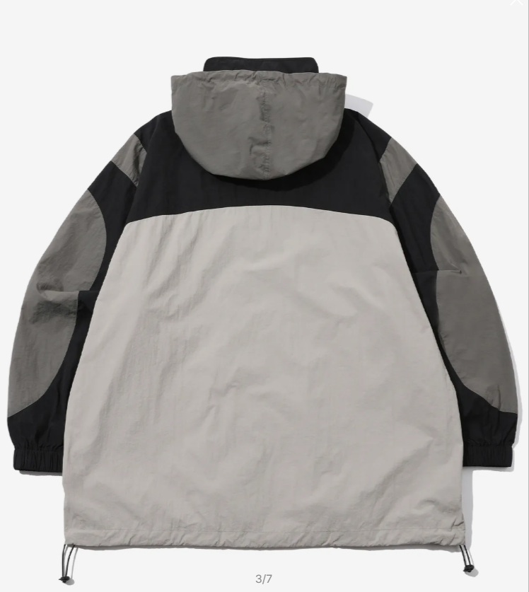 CPGN STUDIO / Cracking 連帽上衣 風衣 / 黑色 / JUL25