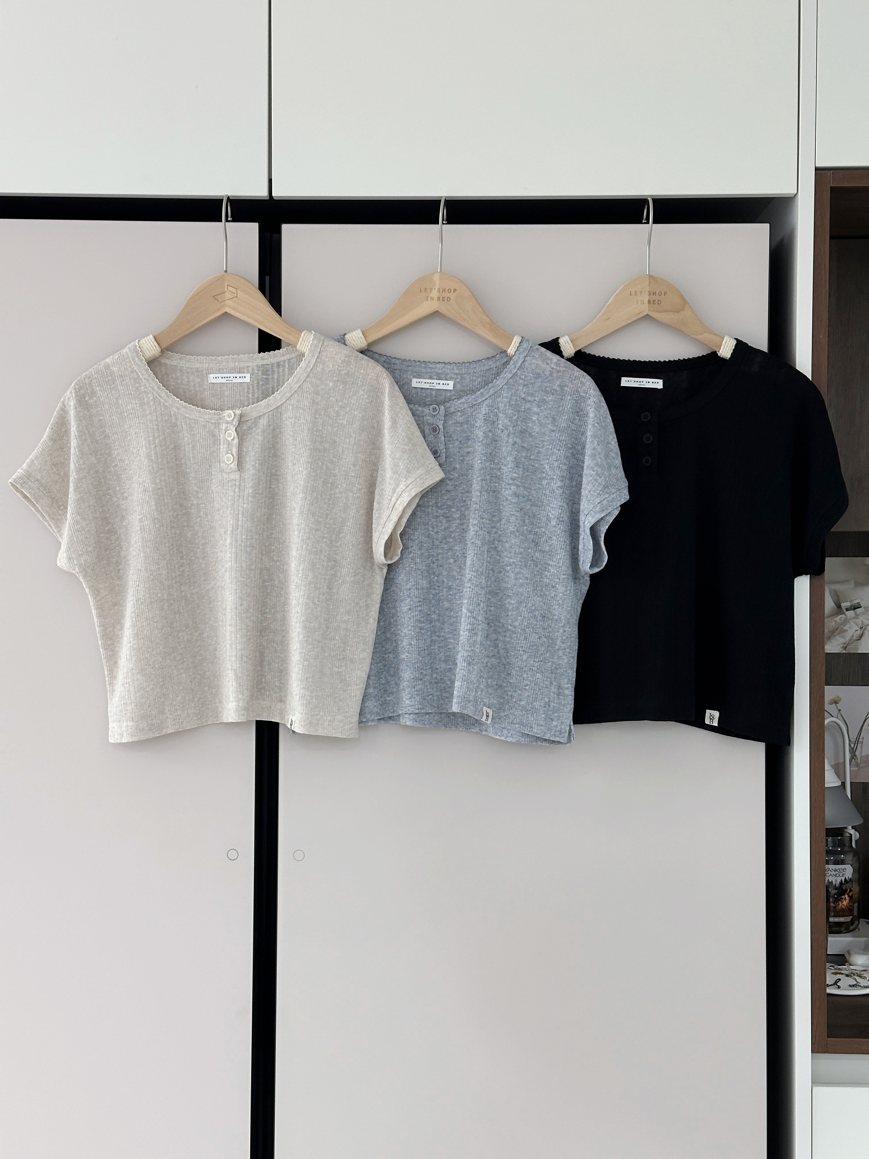 LSIBMADE45 零感透薄巨舒服直紋TOP-3色