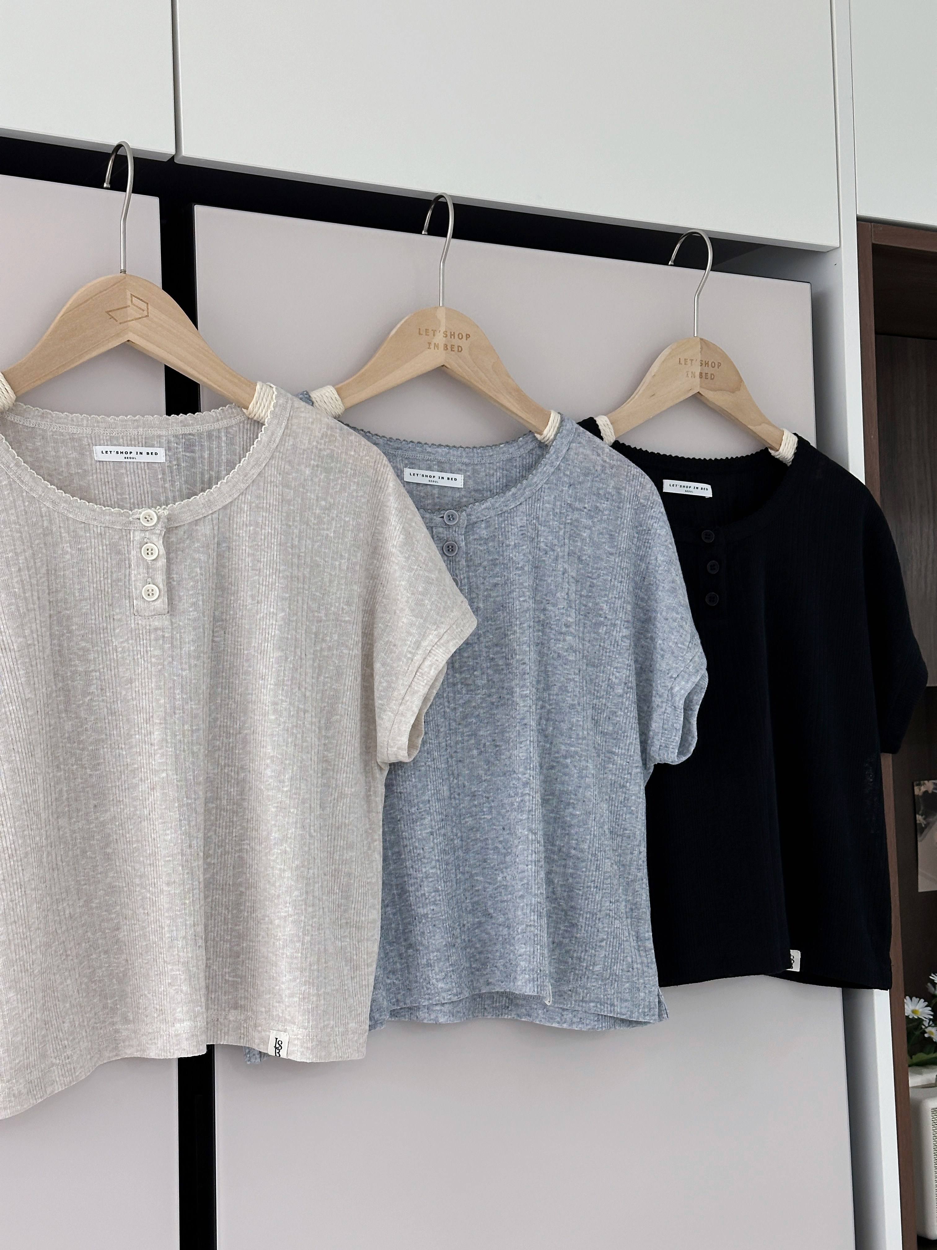 LSIBMADE45 零感透薄巨舒服直紋TOP-3色