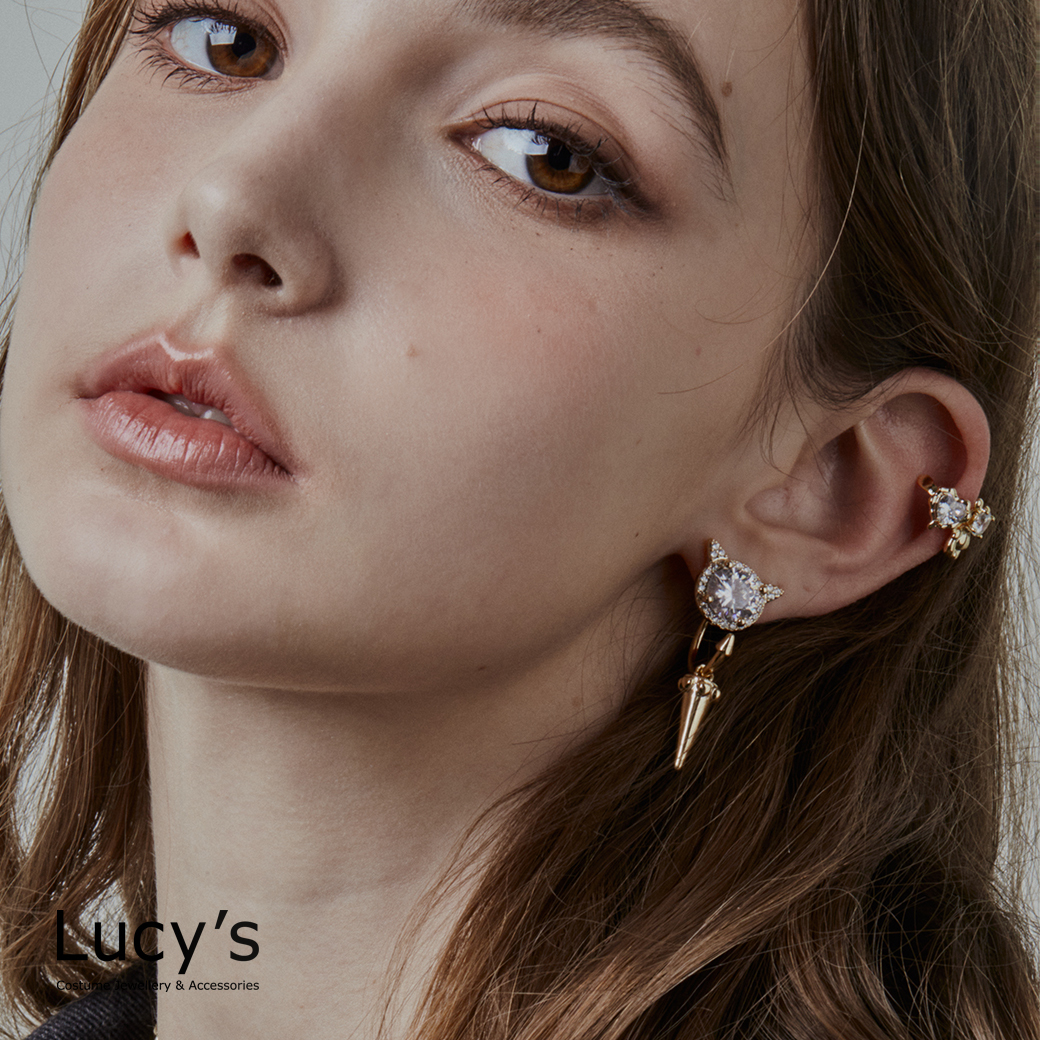 璀璨貓 耳環 (123788)