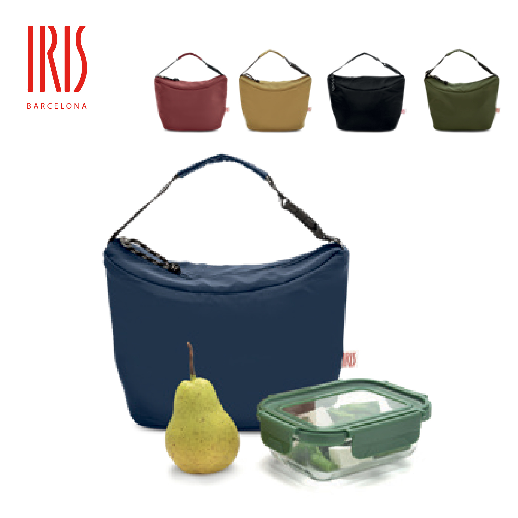 巴塞隆娜 IRIS ON THE GO 手提食物袋 - 暗色系