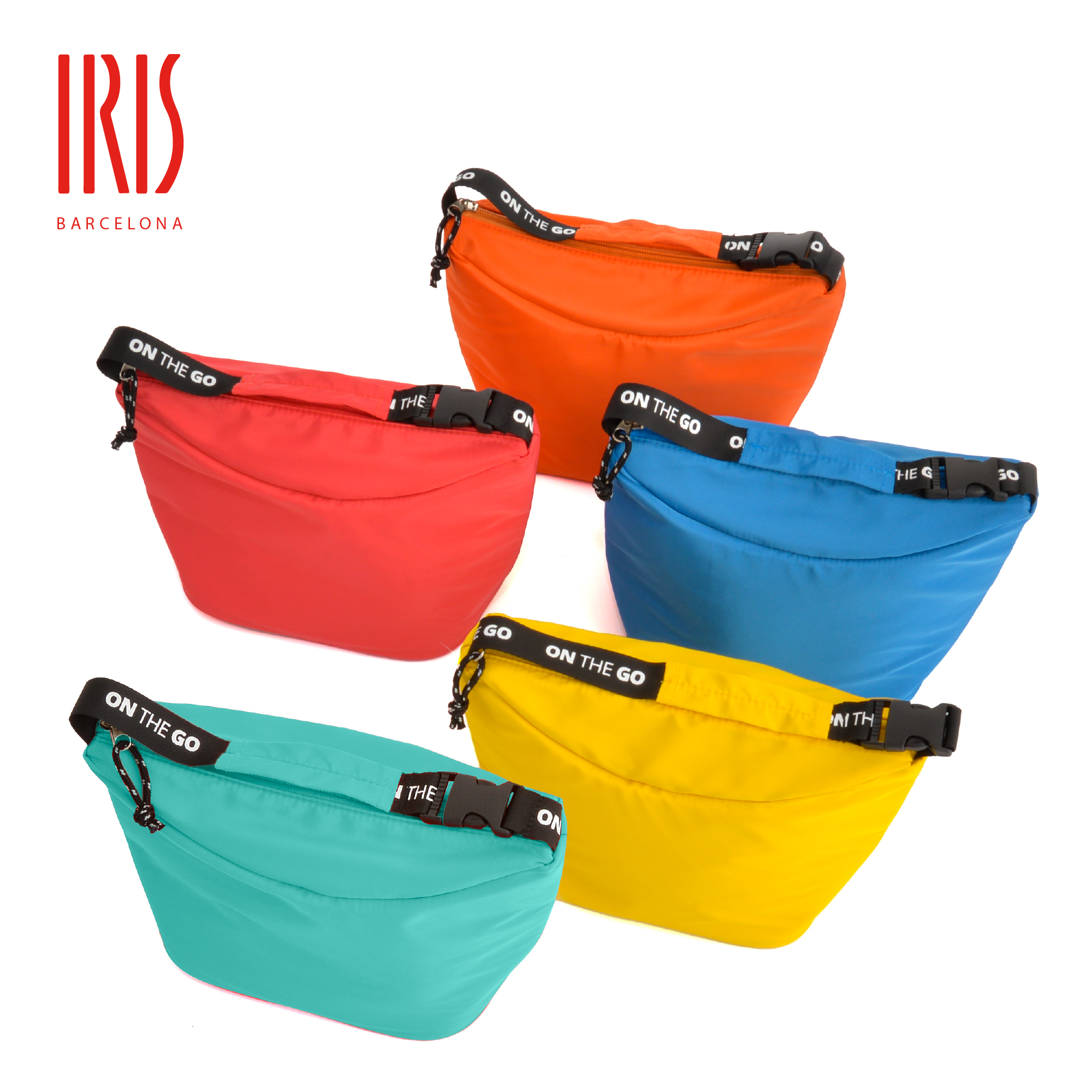 巴塞隆娜 IRIS ON THE GO 手提食物袋 - 醒目色系