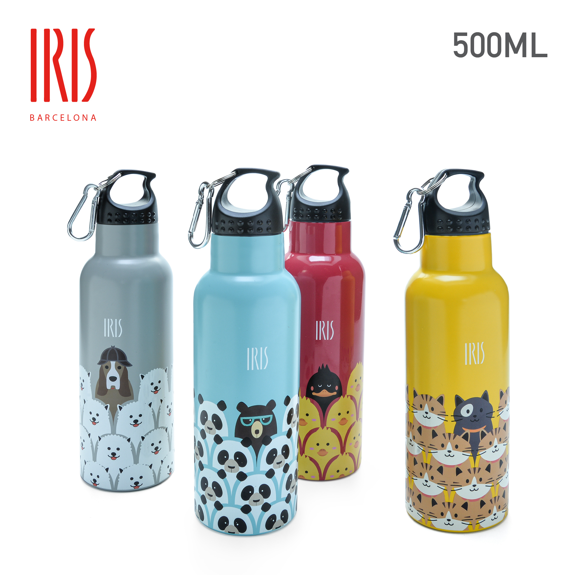 巴塞隆娜 動物朋友系列保溫瓶 500ML