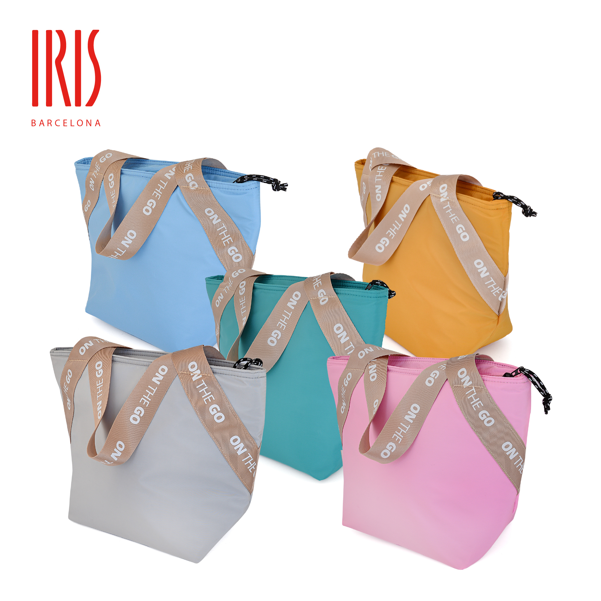 巴塞隆娜 IRIS ON THE GO 手挽食物袋 - 粉色系列