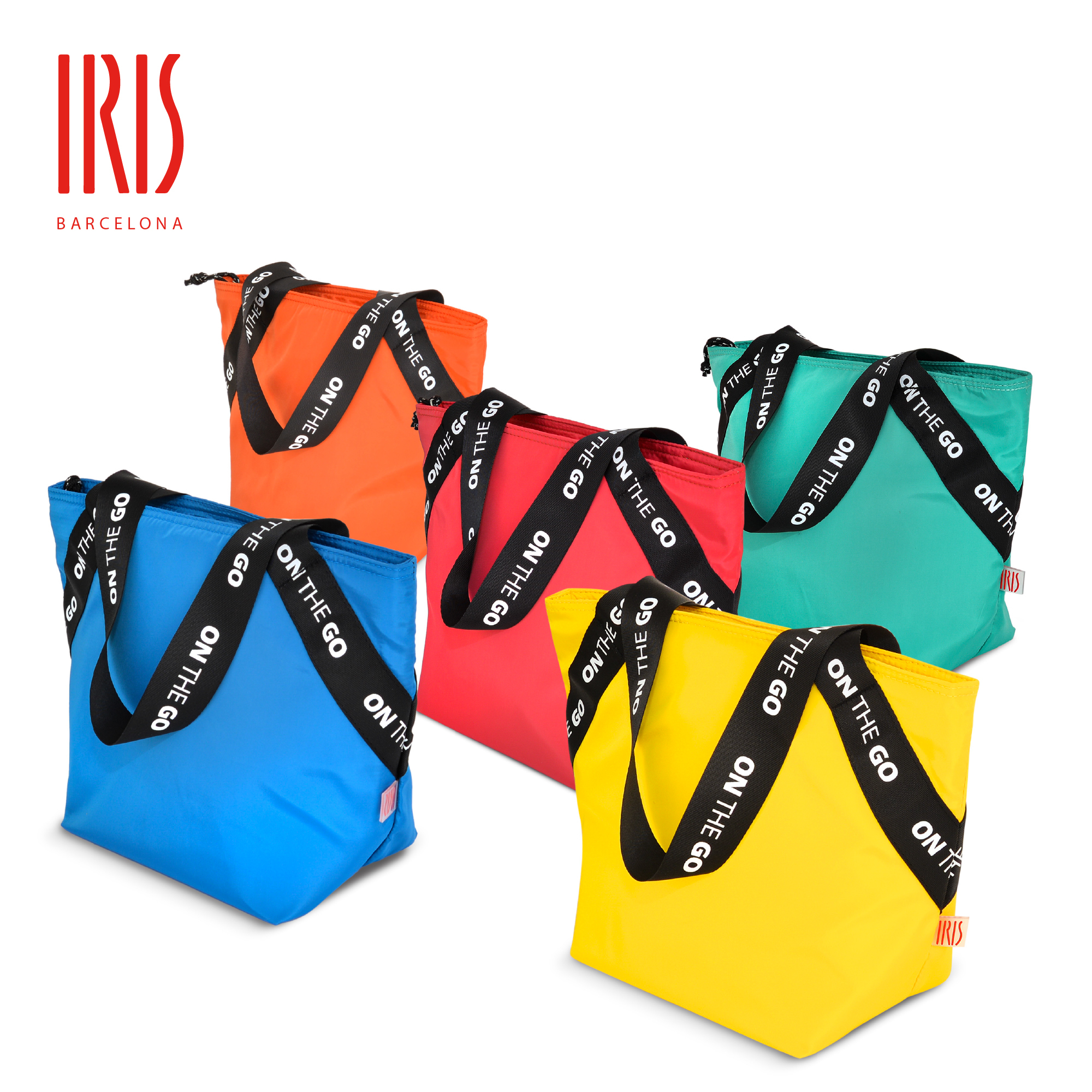 巴塞隆娜 IRIS ON THE GO 手挽食物袋 - 醒目色系