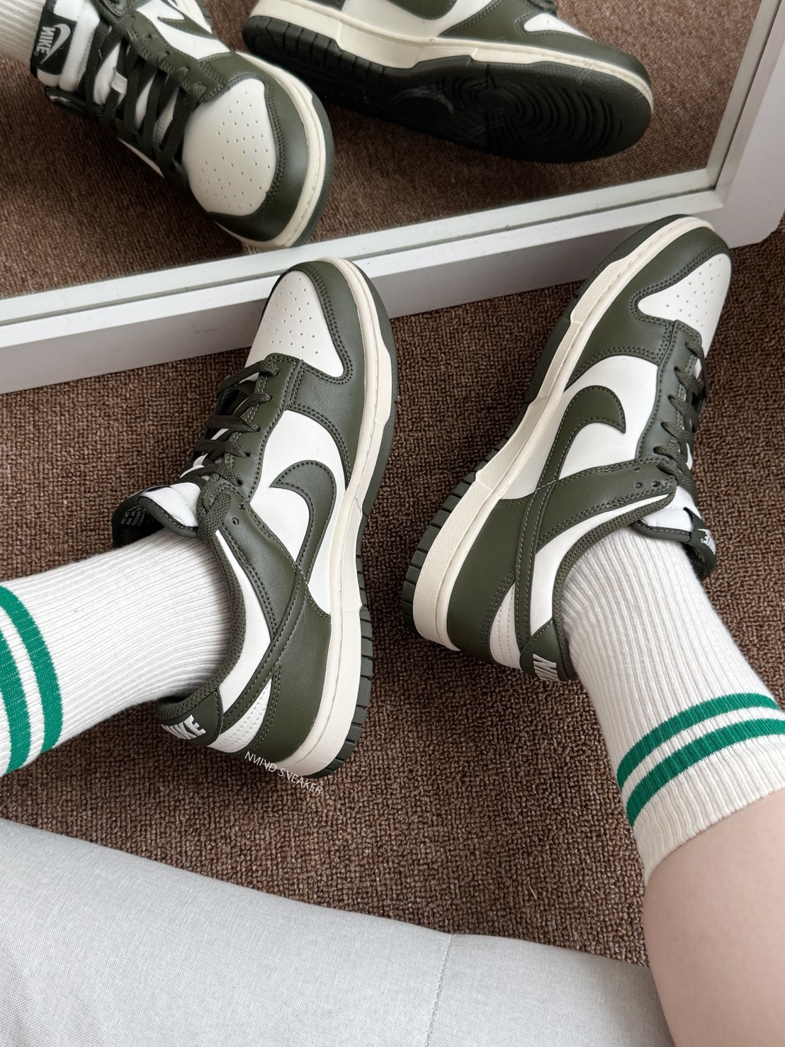 <快速出貨>  Nike Dunk Low 橄欖綠 男鞋