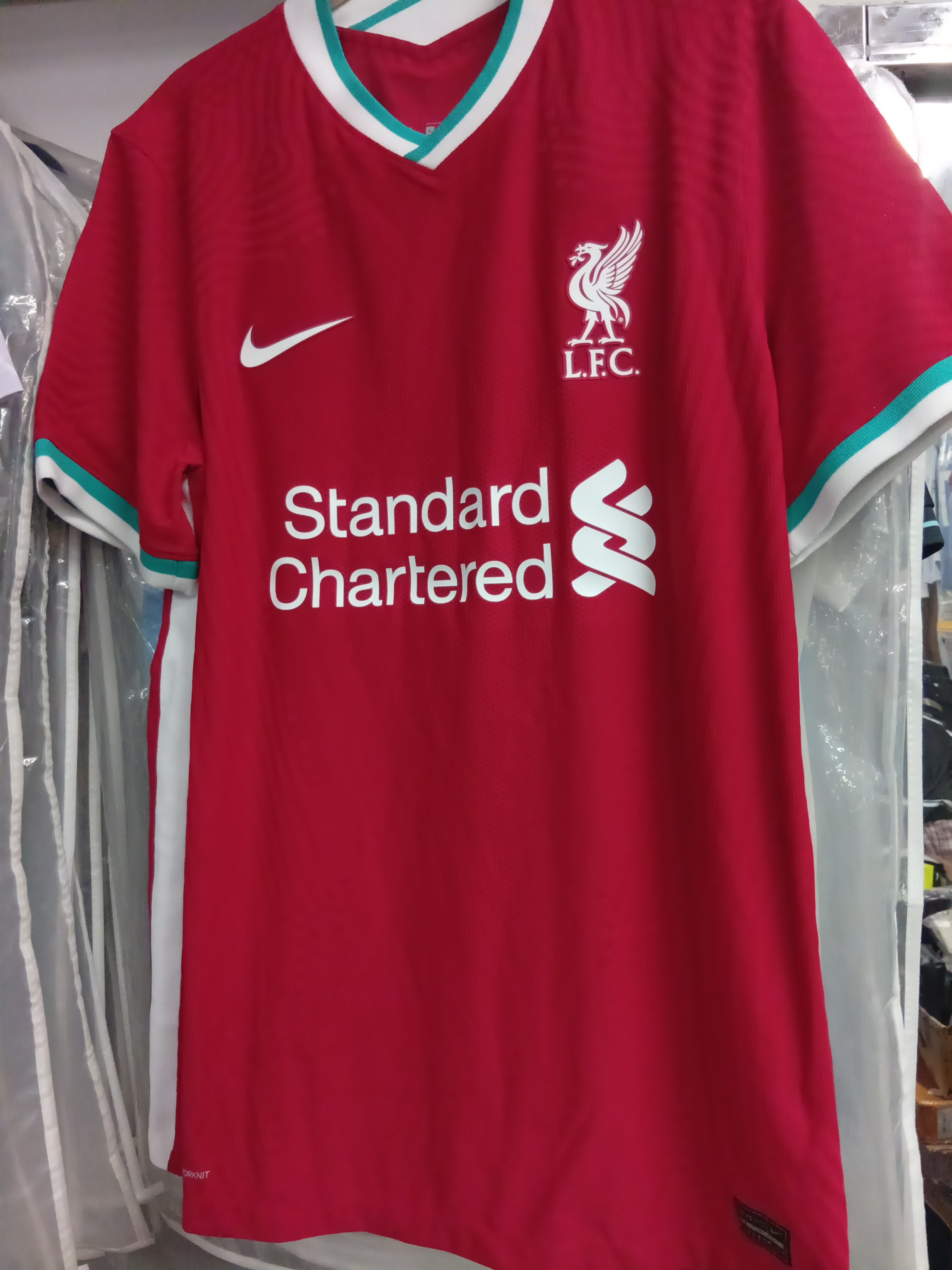 20-21利物浦主場球員版球衣