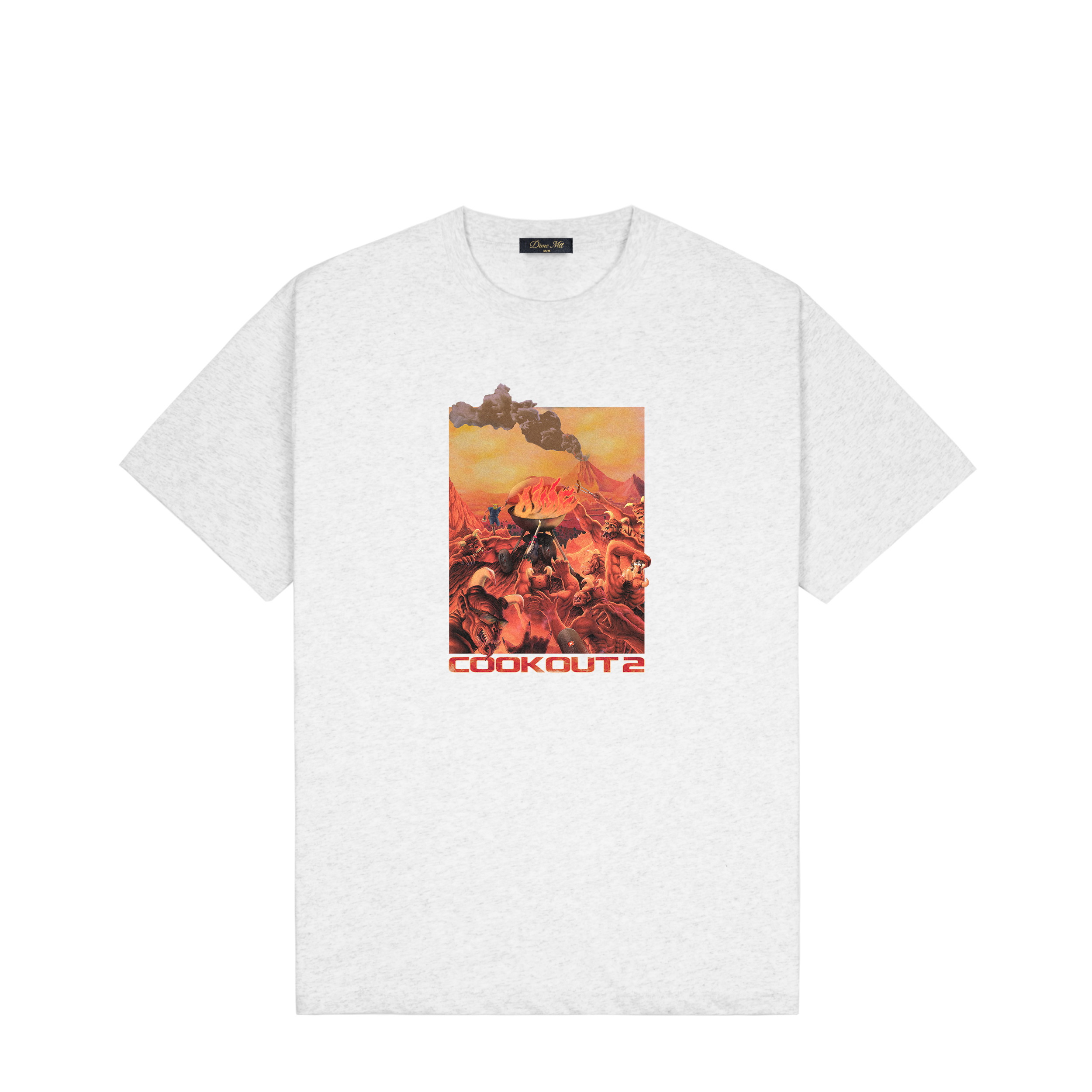 DIME｜Cook Out T-Shirt "Ash"