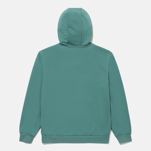 DESCENTE 迪桑特 經典字母LOGO款 帽TEE - 湖水綠